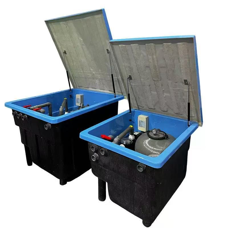 Cilindro de arena de piscina, bomba de agua, máquina enterrada integrada, filtración de circulación, purificación de piscina, colector de agua de lluvia, filtro de tanque de arena