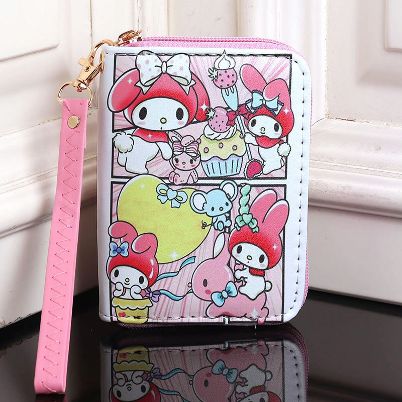 Hellokitty billetera Hello Kitty nuevo monedero con posición de tarjeta