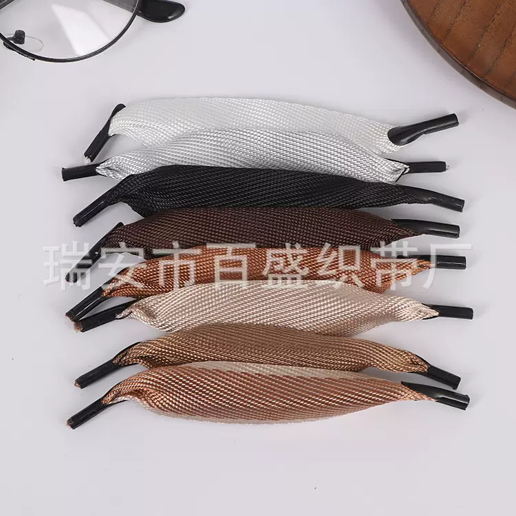 厂家自产仿尼龙密纹织带纸袋手提绳礼品盒包装绳宠物牵引带颜色齐