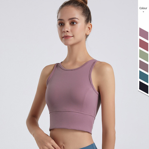 2024 New Yoga Wear Women's Sleeveless Hollow Mesh Quick-Drying Sports Vest Slimming Tight Fitness Bra Top