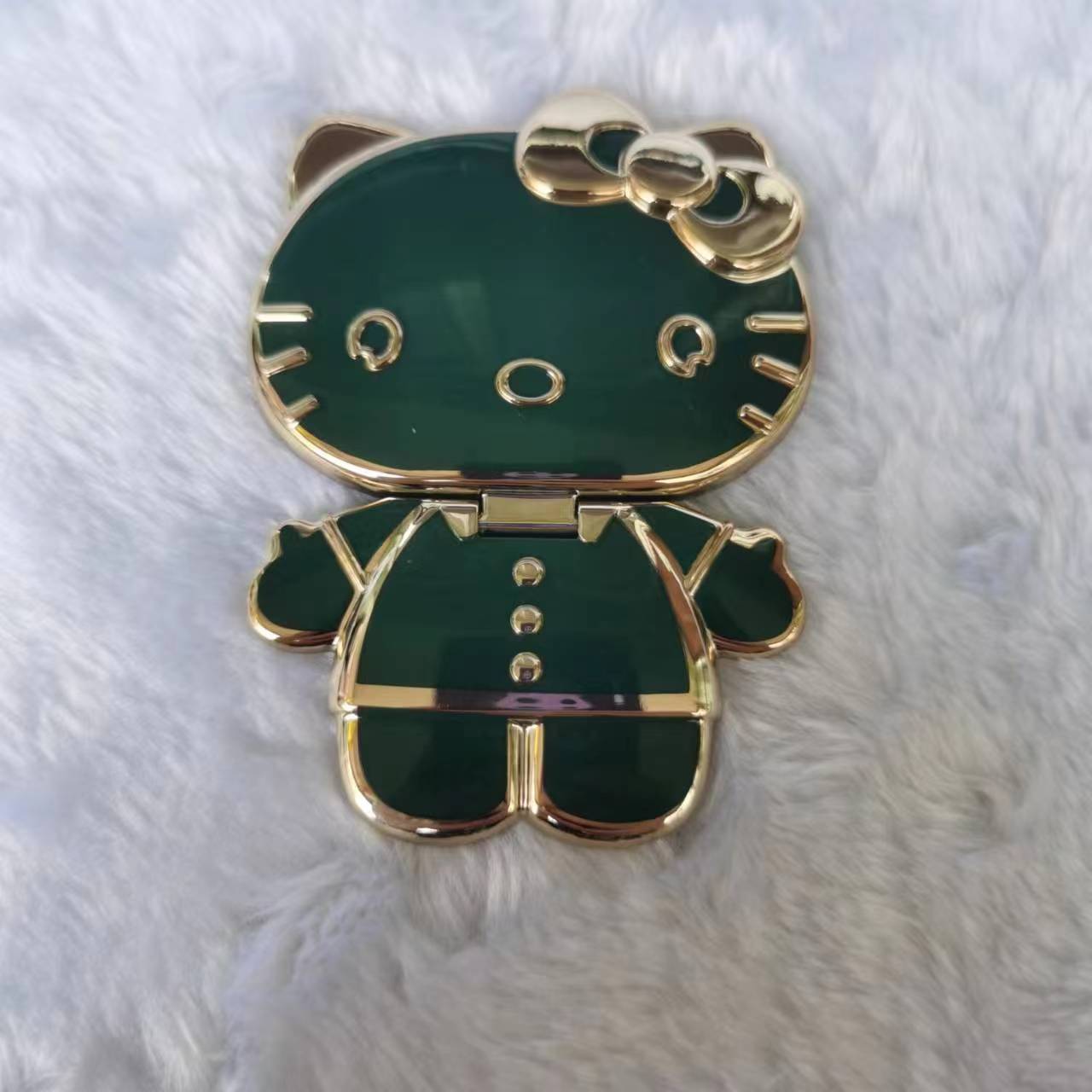 Caso de teléfono móvil universal soporte de succión magnética KT gato maquillaje espejo espalda tipo perezoso soporte conveniente y rápido soporte creativo