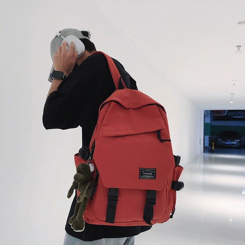 Men's Trend Backpack, Japanese/Korean Style, Spacious School & Travel Bag, Teenagers
