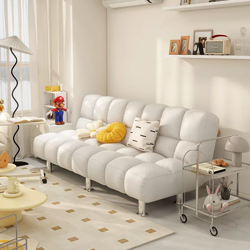 Диван-кровать Складная двухместный маленький номер гостиная квартира комната для аренды многофункциональная простая раскладная кровать Двухместный маленький диван