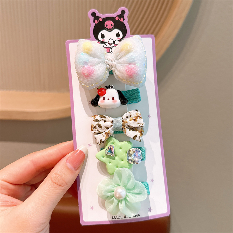 Niños clip de cabello nuevo clip de cabello de niña clip de cabello de princesa tocado lindos clip de cabello de bebé