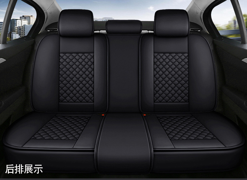 All-inclusive full leather car seat cushion 5-seat four-season universal wear-resistant seat cushion cover foreign trade wholesale cross-border supply manufacturers