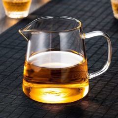 厚手の耐熱ガラス分茶器公道カップフィルター茶茶器茶海公杯茶漏れセット