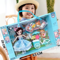 Wholesale Housekeeping Barbie Doll Girl Simulation Princess Set Toy Big Gift Box Girl Institution Gift 