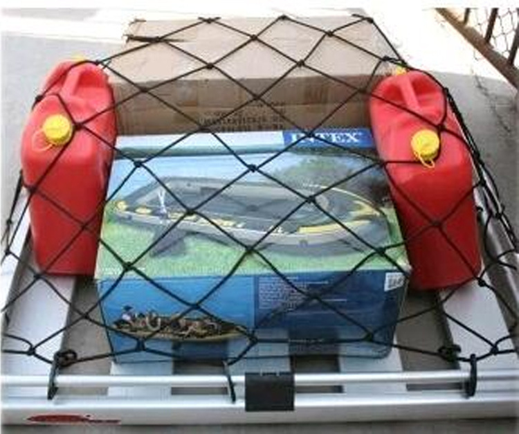 Car Accessories Roof Luggage Net Off-Road Vehicle Luggage Rack Net Outdoor Suv Fixed Luggage Rack Net Cover Net Bag