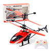 Induction airplane, lightweight drone with light charging, colorful toy, travel version