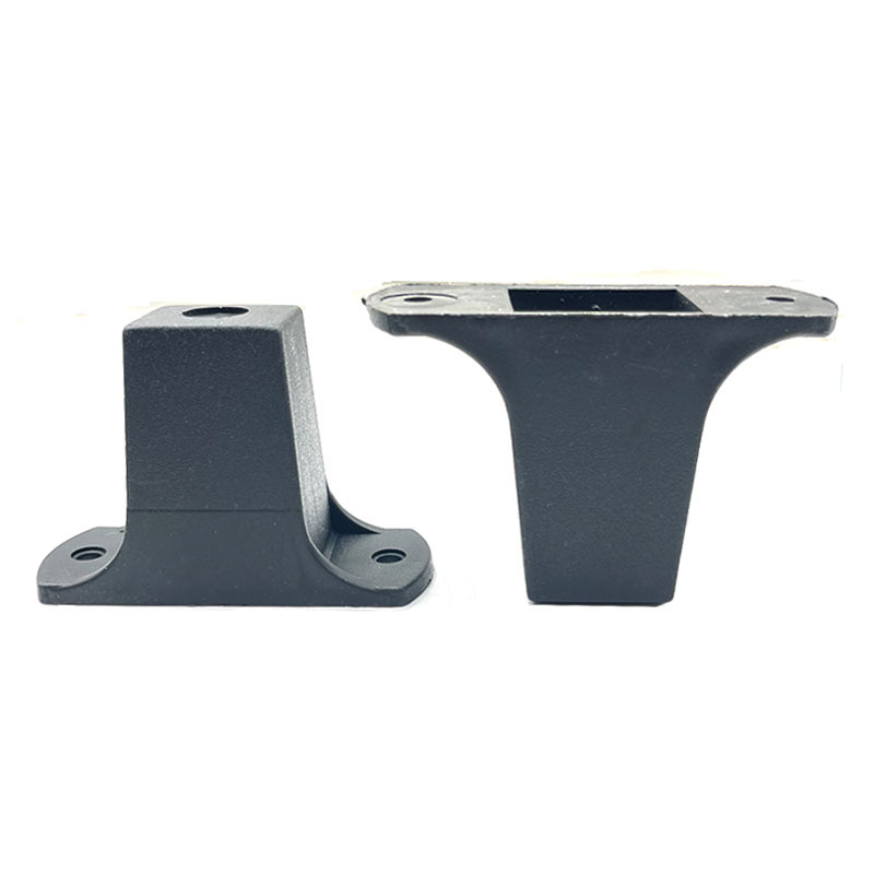 Fuente de la fábrica accesorios de equipaje móvil tirón caja de la batería del altavoz pie pad pie Pie de plástico endurecido tirar varilla pie