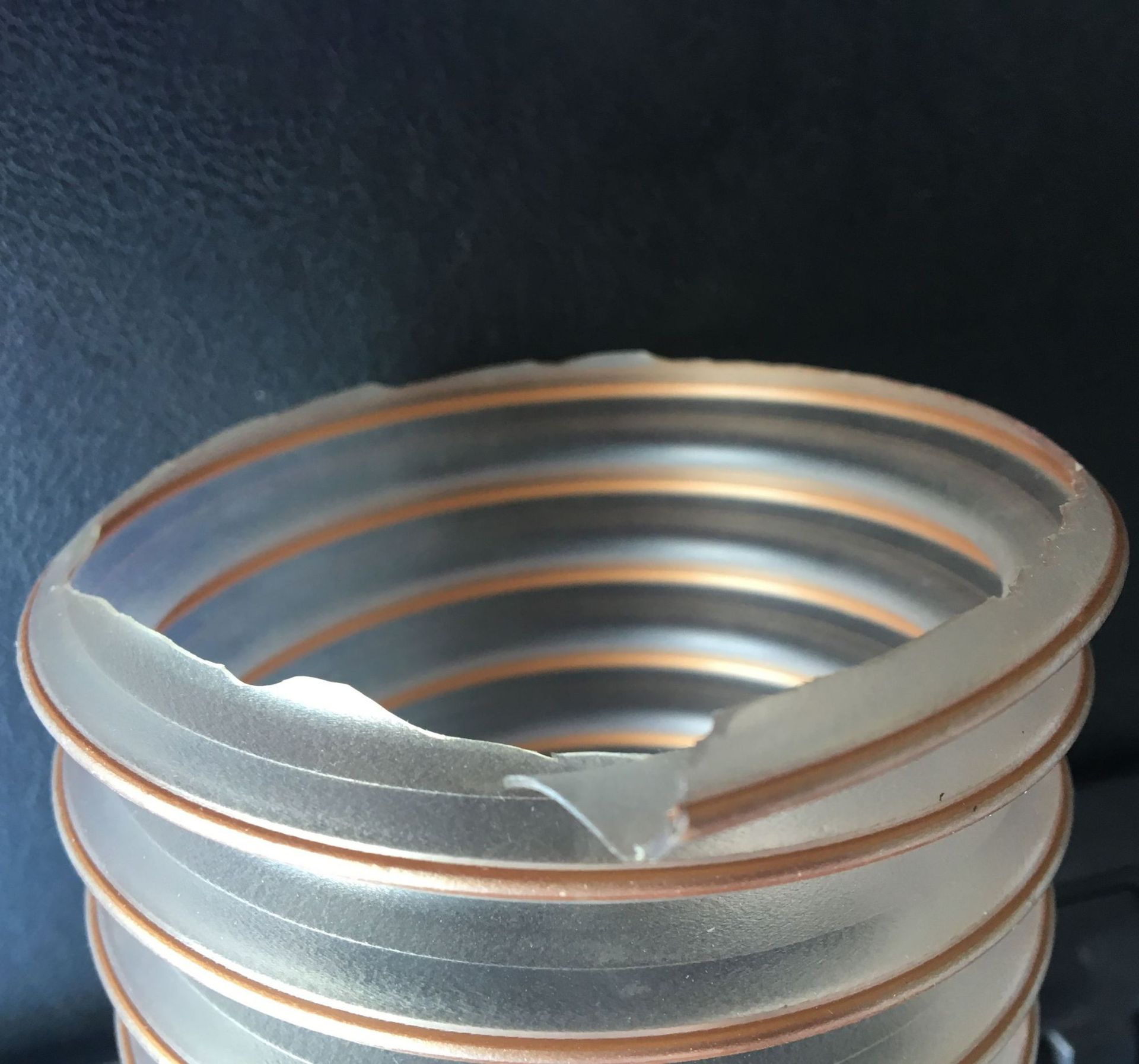 格雷特 TP10 透明 工业吸尘木工伸缩雕刻机透明通风管