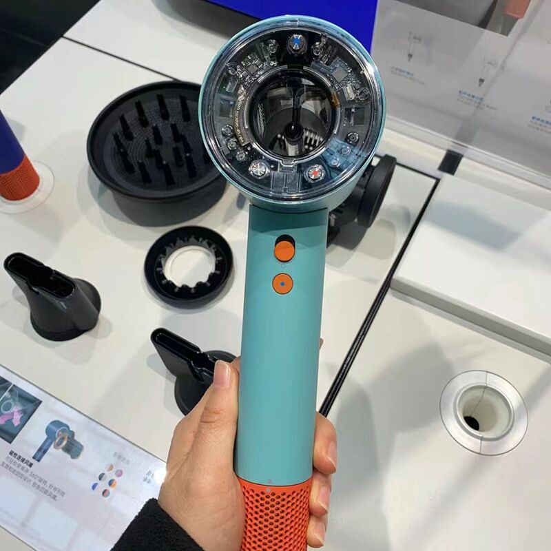 华强北某森同款hd16适配家用发廊电风吹无叶速干粉红吹风机|undefined