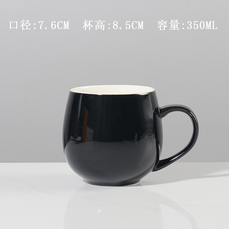 5호 머그(흑유)