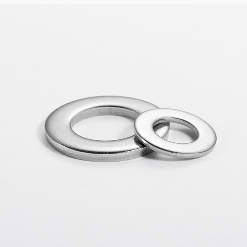 Aozhan 304 stainless steel screw flat washer metal washer DIN125 meson round M3M4M5M6M8M36