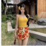 绝美泰式辣妹吊带比基尼