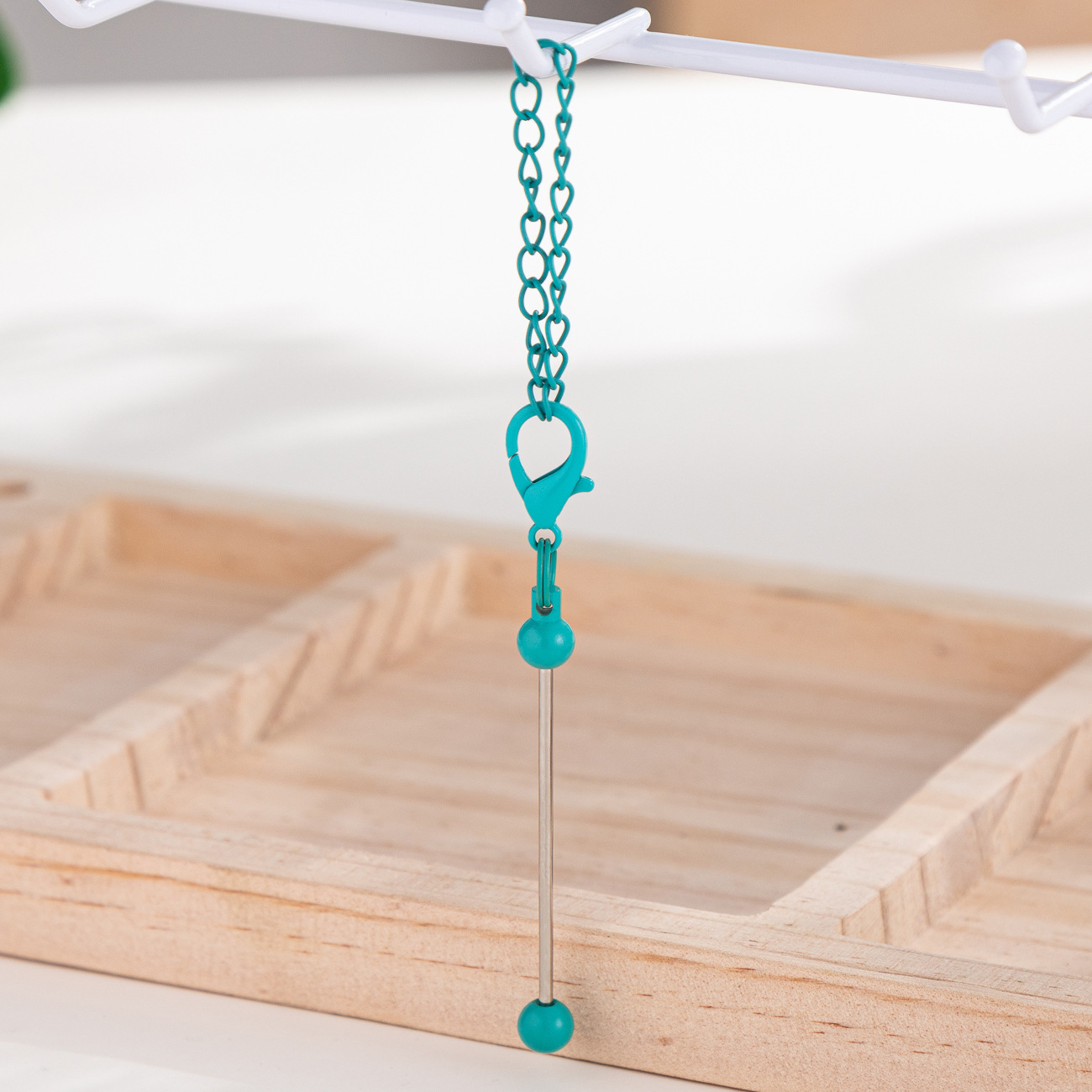 DIY creativo mini cuentas bolsos personales creativos colgantes de llaves de llaves caramelo color metal llaves