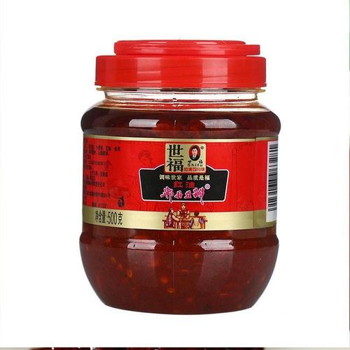 Pixian red oil broad bean paste chili sauce 500g, Douban Sichuan cuisine catering seasoning, home cooking seasoning, dropshipping one piece.