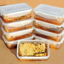 深山土蜂巢蜜现割装保鲜盒1斤纯正中蜂一年采割一次蜂蜜块蜂窝蜜