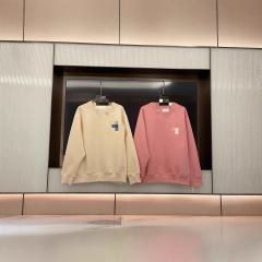 N家潮牌女款时尚潮流花卉印花圆领时尚舒适卫衣2025秋季新款情侣