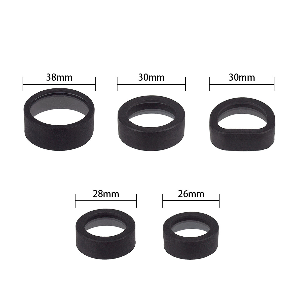 T1 / M300 / M600V / TLR - 1 / SRO / MRO Lámpara 26mm / 28mm Lámpara / cubierta de protección de punto rojo