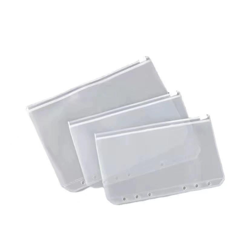 Ecological pocketbook PVC with zipper, storage bag, (Cross-border trading), tear-off sheet, 10 pieces, 15 pieces, 20 pieces