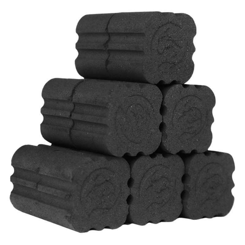 Барбекю карбоновый квадратный быстрого прижигающий уголь легкозаймистый фруктовый уголь чайный углерод быстрого прижигающий односекундный зажигание высокотемпературный устойчивый к барбекю уголь оптом