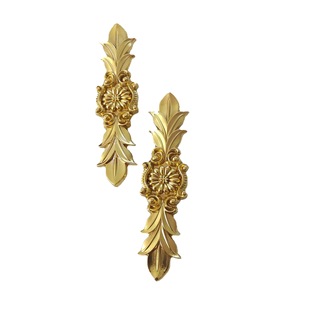 Brass Drawer Cabinet Door Cabinet Wardrobe Wine Cabinet Shoe Cabinet Bookcase TV Cabinet Handle Handle