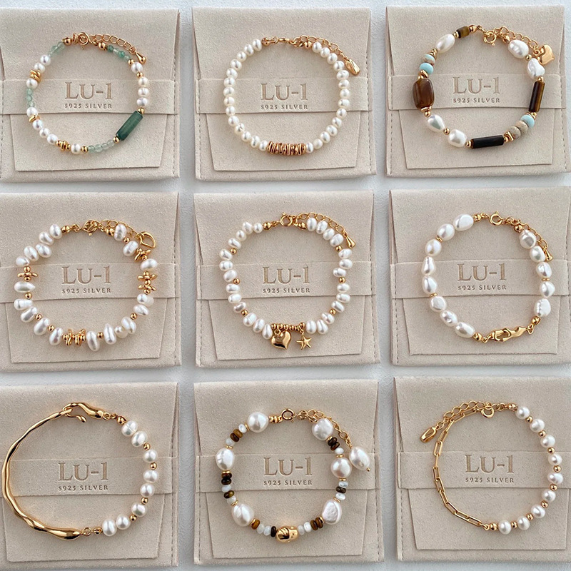 Shijia Pearl Bracelet Girl's Stacked Double-layer Round Light Luxury Niche Exquisite French Pearl Bracelet 2025 New Style Shijia Pearl Bracelet Girl's Stacked Double-layer Round Light Luxury Niche Exquisite French Pearl Bracelet 2025 New Style