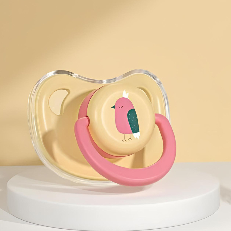 新生婴儿安抚奶嘴宝宝安睡超软硅胶仿母乳防胀气哄娃睡觉神器奶嘴|undefined