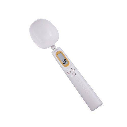 Spoon scale usb rechargeable food supplement weighing 0.1g mini electronic scale kitchen baking weighing scale cat and dog food scale