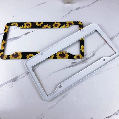 Water Transfer Printing Pattern, License plate holder/license plate holder