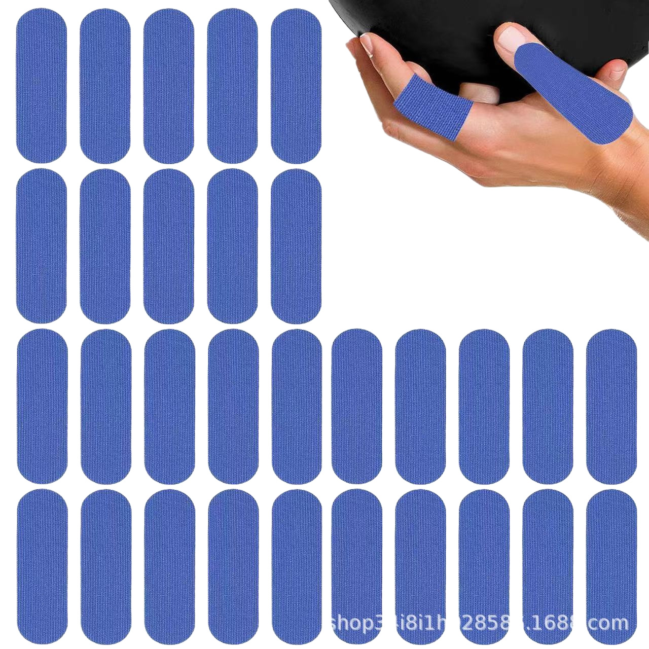 Transfronterizo elástico dedo protector parche ratón mano bolos pulgar soporte fijo anti-fricción deportes dedo guardia cinta