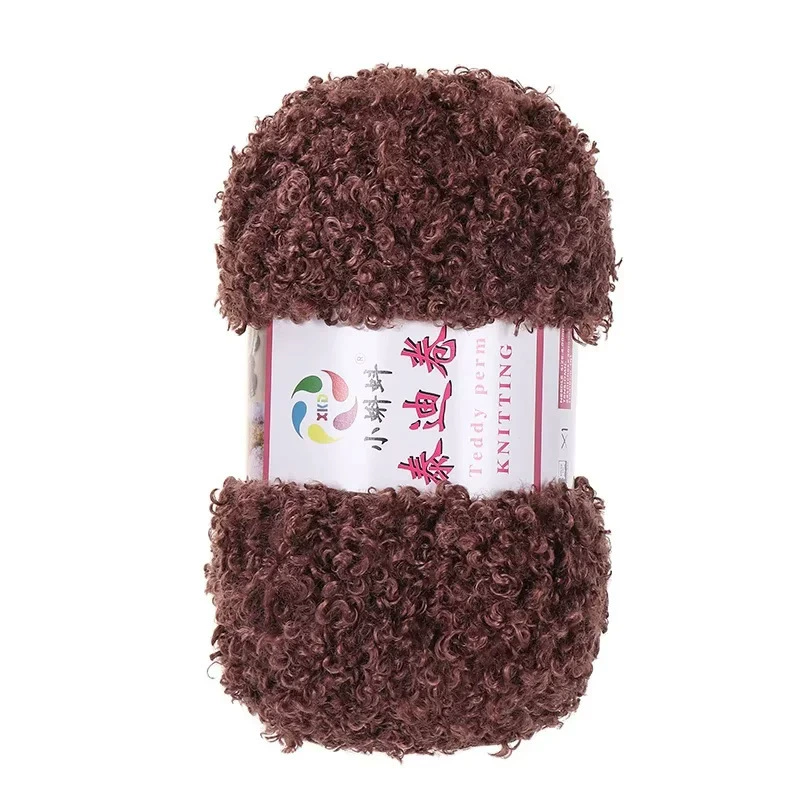 Кати Teddy Rolling Wool Warbur twisted basket Teddy dog special line Korean blog lord three DIY handmade hook needles