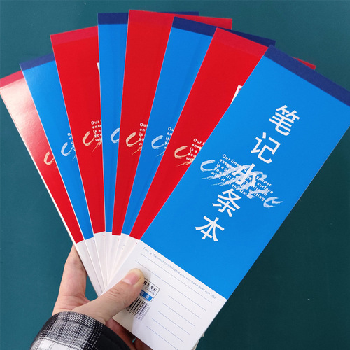 Note pad blank notebook portable mini small book English soft copy horizontal notepad draft book wholesale