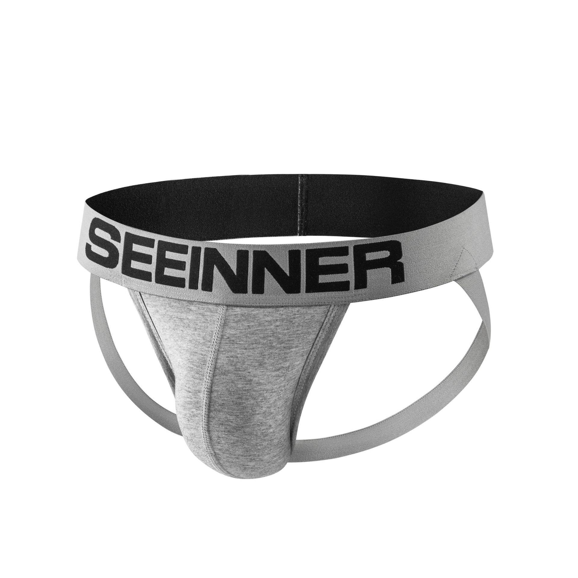 Calzoncillos dobles tipo tanga para hombre Seeinner, de algodón puro, agradable para la piel, cómodos y transpirables, de la marca Temu Xiyin, procedentes de Amazon. image 8