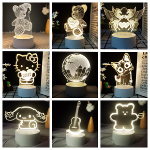 ���l�羳����С�����˹�3DСҹ����Y��[����Ʒ�l����LED̨��