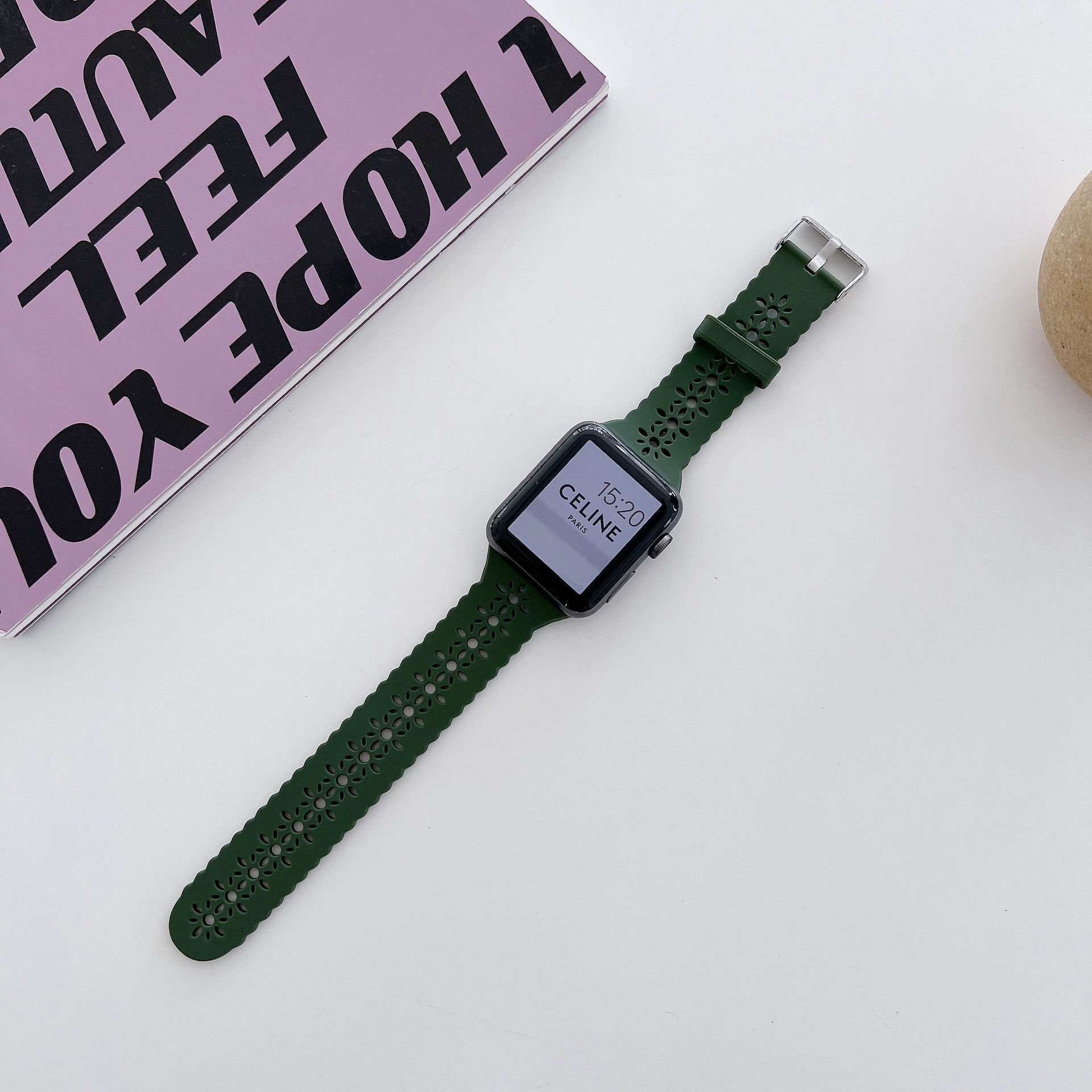 Apple, silicone watch strap