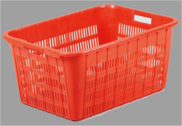 供应龙岩塑料周转筐/订 做塑料筐颜色/兰色物流箱
