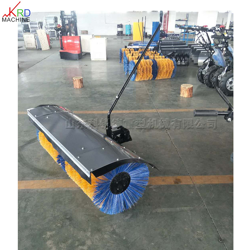 冬季道路积雪抛雪机 冬季小区物业清雪机 大马力毛刷式扫雪机