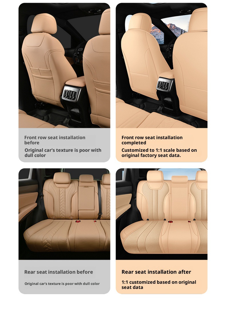 New Model Special Car Song Pro Leather Seat Covers and Cushions for All Seasons, Left-Hand Drive Overseas Right-Hand Drive Seat Covers, Cross-Border Full Coverage Car Seat Cushions