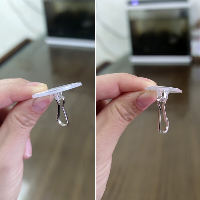 Ceiling Hook Transparent Strong Traceless Suction Cup Adhesive Punch-Free Hanging Decorative Ceiling Disc Adhesive Hook