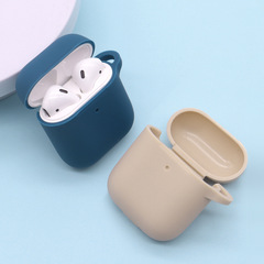 硅胶蓝牙耳机保护套适用苹果无线耳机壳全包防尘airpods2代保护套