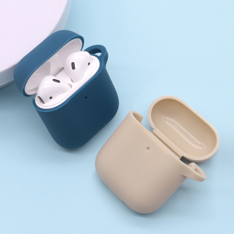 硅胶蓝牙耳机保护套适用苹果无线耳机壳全包防尘airpods2代保护套|undefined