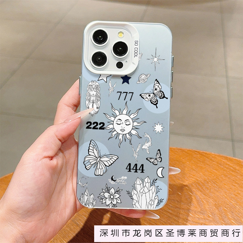 ins风苹果15/16手机壳iPhone11/12/13/14promax艺术感xs/xr/xsmax