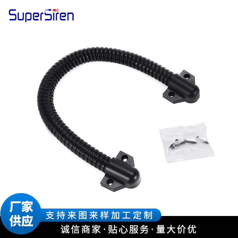 厂家供应塑料头大蝴蝶过线器 黑色ABS不锈钢穿线管
