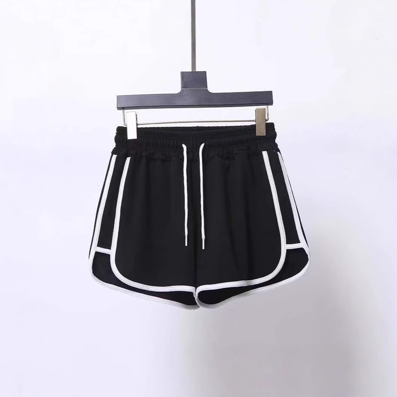 Foreign Trade Beach Sports Shorts Women's Summer Outer Wear Loose Running Fitness Wide Leg Slimming plus size Casual Trendy Pants