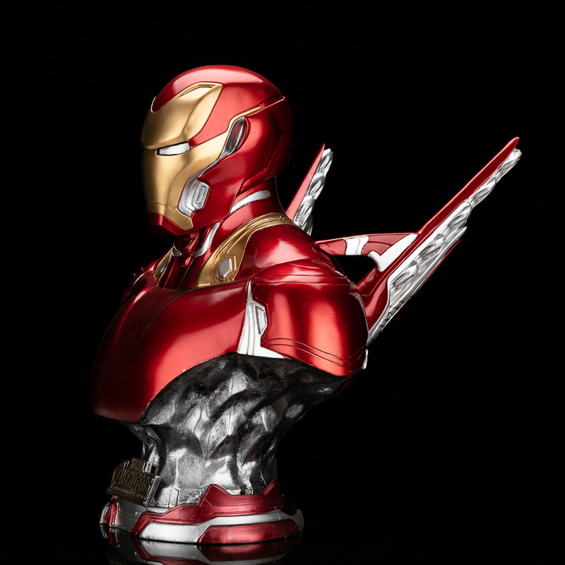 MK50 Iron Man bust GK resin model Avengers Alliance bust statue animation film and television handmade
