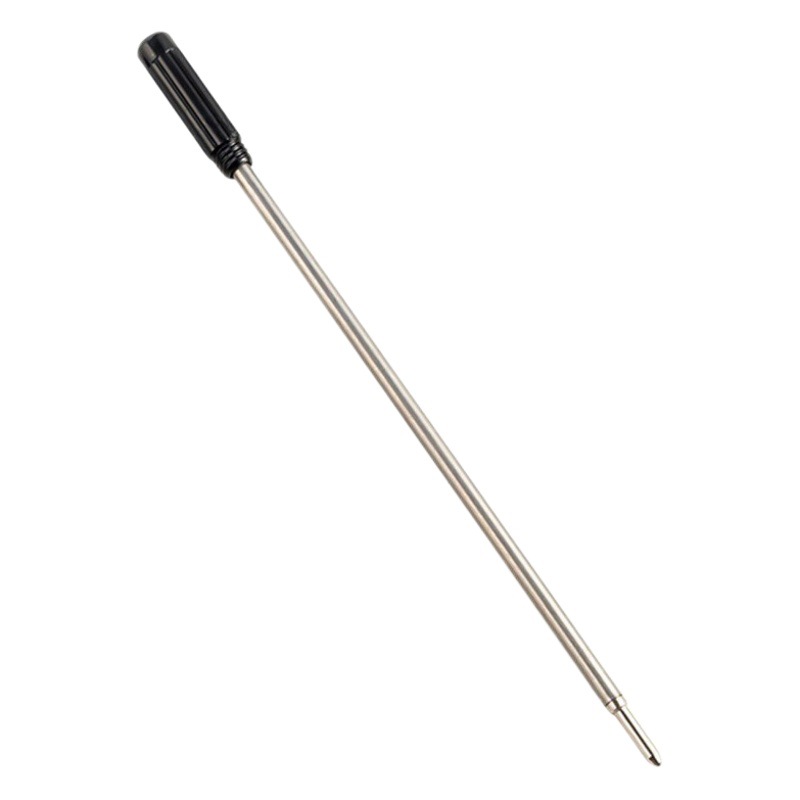 in stock wholesale small Gao Shibi metal refills for students stationery ballpoint pen refills 11.6CM point wax