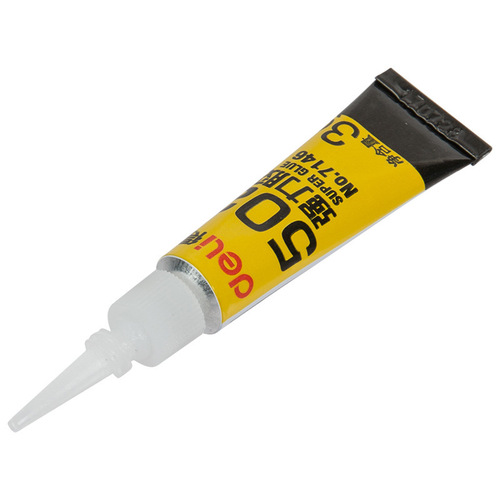 Deli 7146 strong glue 502 strong glue 3g synthetic adhesive office learning daily glue