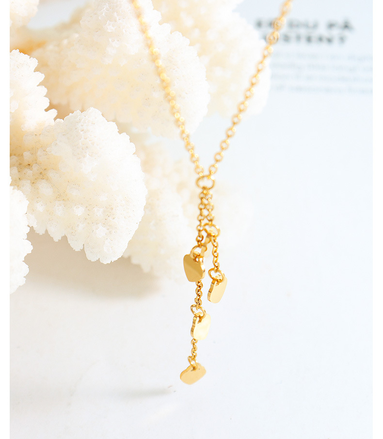 Retro Heart Shape Titanium Steel Plating Necklace_colorza_4